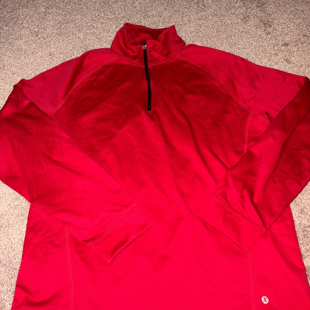 Xersion Vibrant Red Activewear Top
